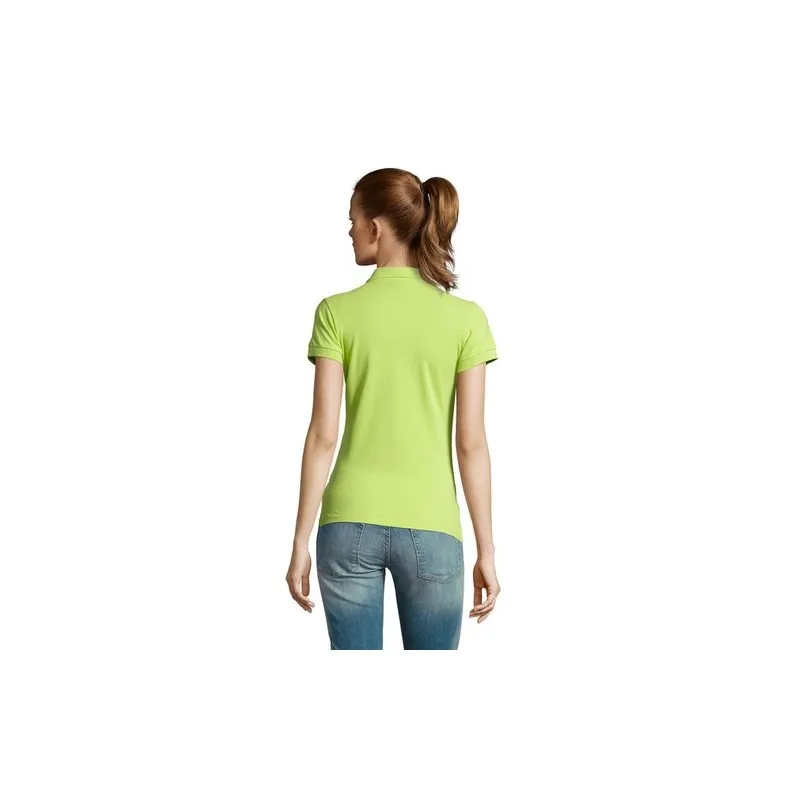 Polo Femme Écologique 170g PASSION Matières : coton Taille textile : 5XL Couleurs : vert prairie goodies publicitaire durable