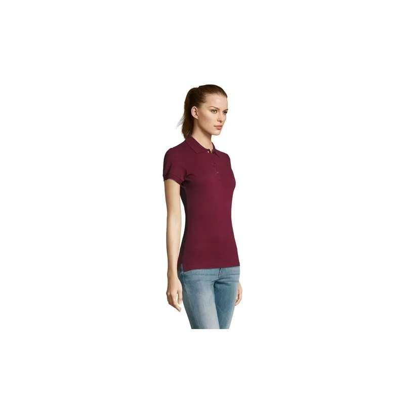 Polo Femme Écologique 170g PASSION Matières : coton Taille textile : L Couleurs : blanc pur goodies personnalisé en stock