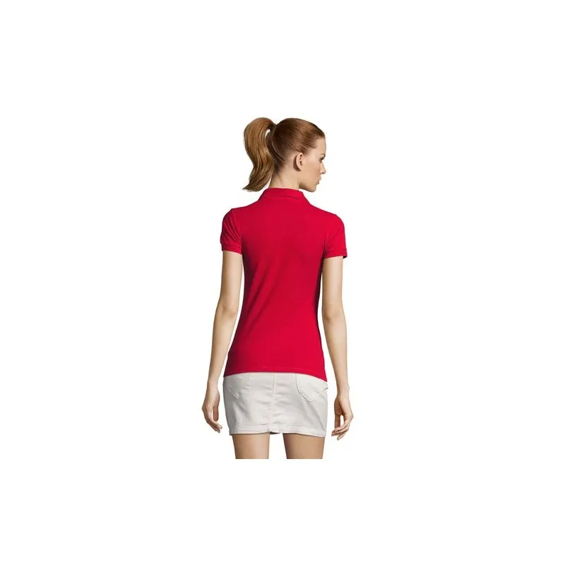 Polo Femme Écologique 170g PASSION Matières : coton Taille textile : M Couleurs : chocolat accessoire événementiel unique