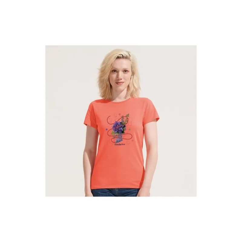 T-Shirt Femme CRUSADER 100% Coton Bio
