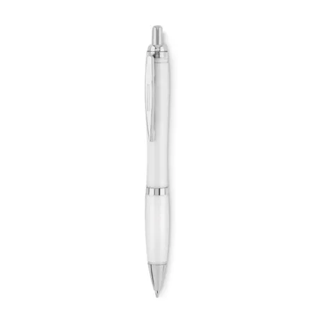 Stylo à bille écologique en RPET pratique personnalisé RIO Matières : coton Taille textile : XS Couleurs : corde impression haut