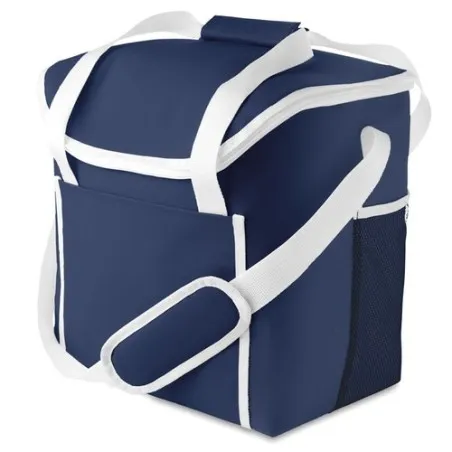 Sac isotherme personnalisé en polyester 600D pour vos sorties Matières : bois Couleurs : turquoise cadeau entreprise pas cher