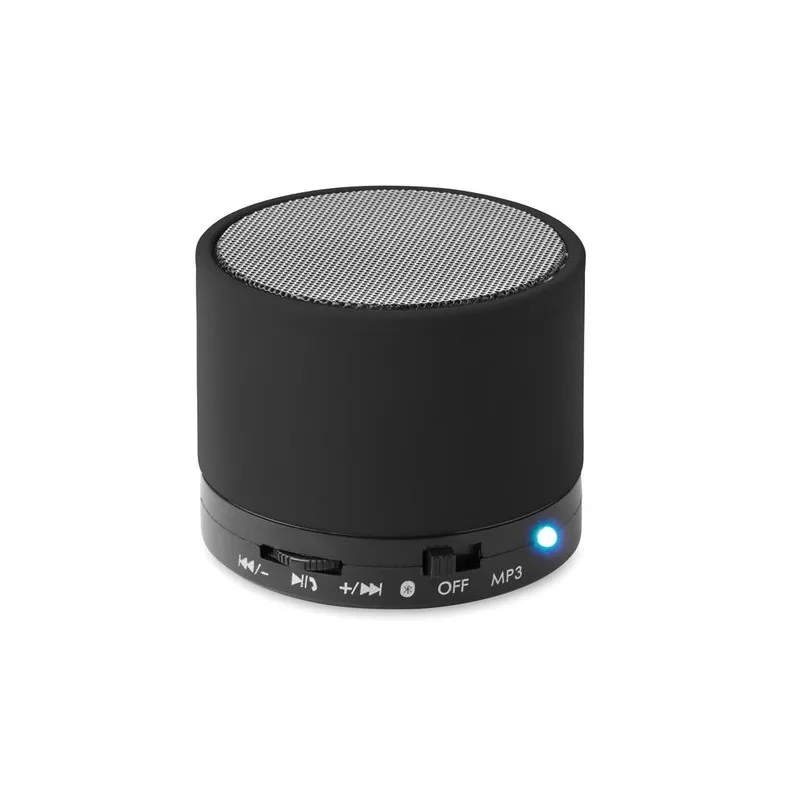 Haut-parleurs sans fil Audio Premium Personnalisés ROUND BASS pas cher Matières : ABS Couleurs : noir