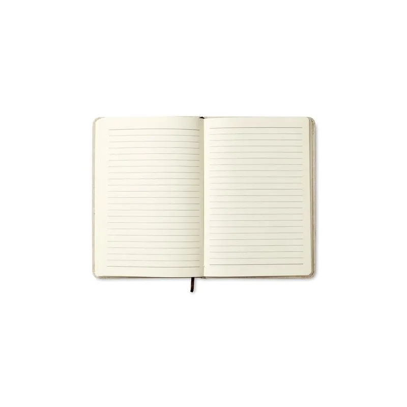 Carnet A5 en Toile Écologique avec 96 Pages - CANVAS Matières : verre Couleurs : transparent personnalisable avec votre logo