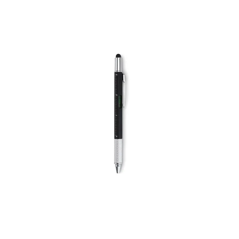 Stylo Bille Multifonction Personnalisé Écologique TOOLPEN Matières : acier inoxydable Couleurs : beige personnalisable avec votr
