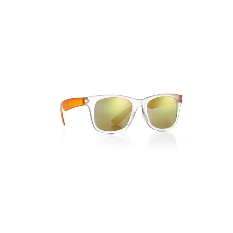 Lunettes de soleil miroir personnalisées - AMERICA TOUCH Matières : bambou Couleurs : bois marquage laser ultra précis