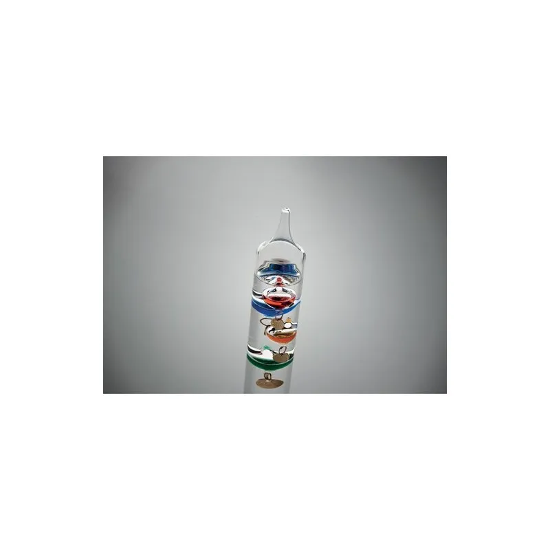 Thermomètre Galileo en verre - Élégance et précision