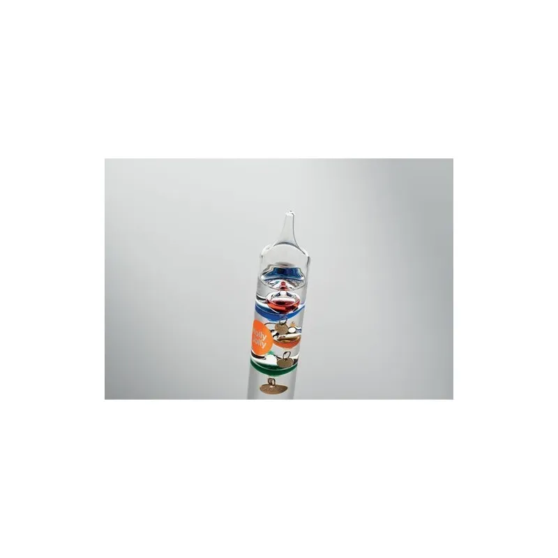 Thermomètre Galileo en verre - Élégance et précision