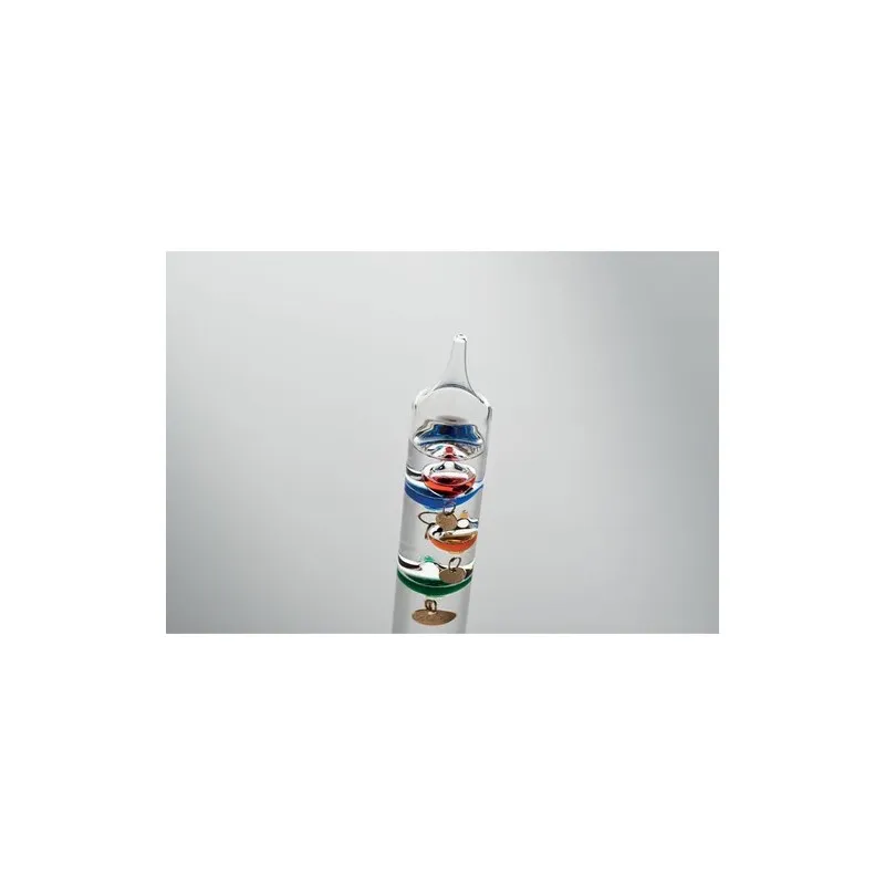 Thermomètre Galileo en verre - Élégance et précision