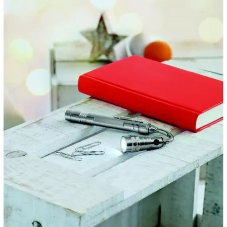 Lampe Extensible Unique Publicitaire - STRECH-TORCH Matières : bois Couleurs : bois cadeau collaborateur premium