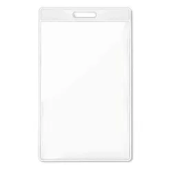Badge Transparent Personnalisable 7,5x12,5cm