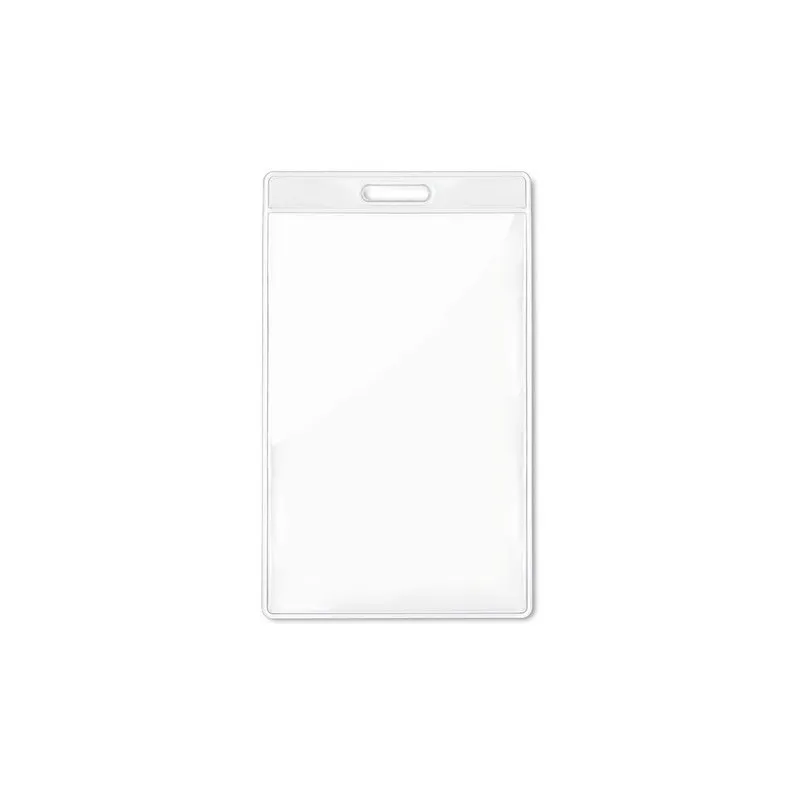 Badge Transparent Personnalisable 7,5x12,5cm