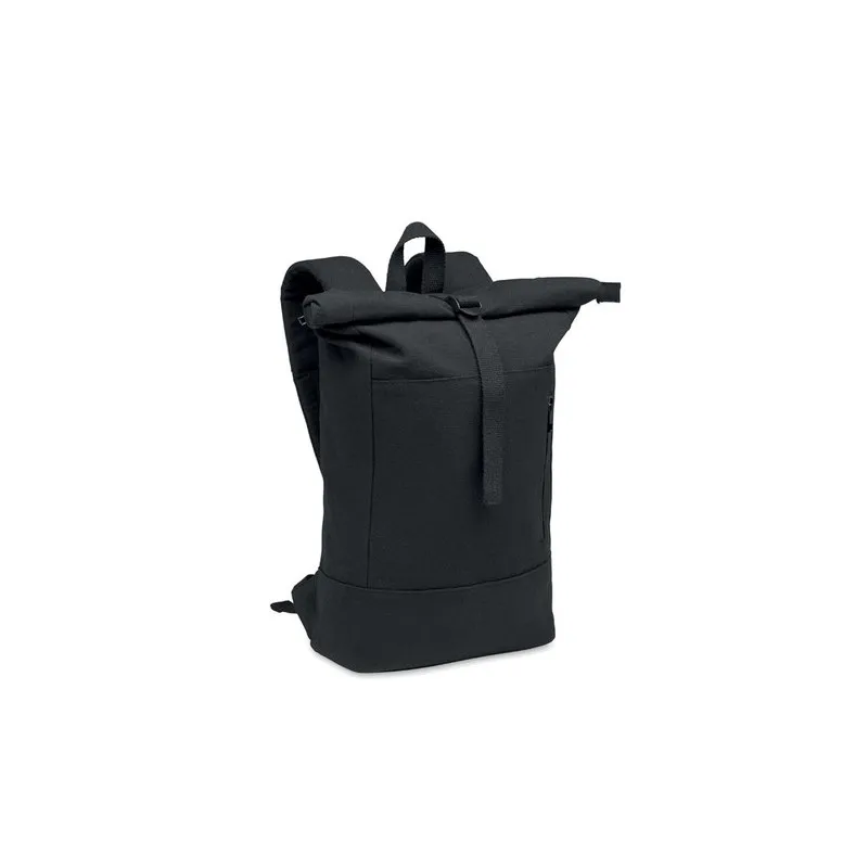 Sac à dos personnalisé écologique pour ordinateur 15' KOPER ROLL Matières : coton biologique Taille textile : L Couleurs : bleu 