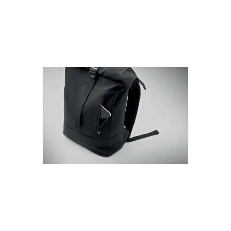 Sac à dos personnalisé écologique pour ordinateur 15' KOPER ROLL Matières : coton biologique Taille textile : L Couleurs : bleu 