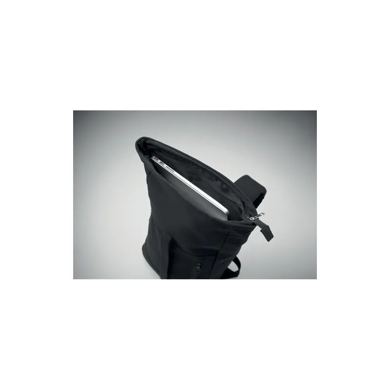 Sac à dos personnalisé écologique pour ordinateur 15' KOPER ROLL Matières : coton biologique Taille textile : L Couleurs : bleu 