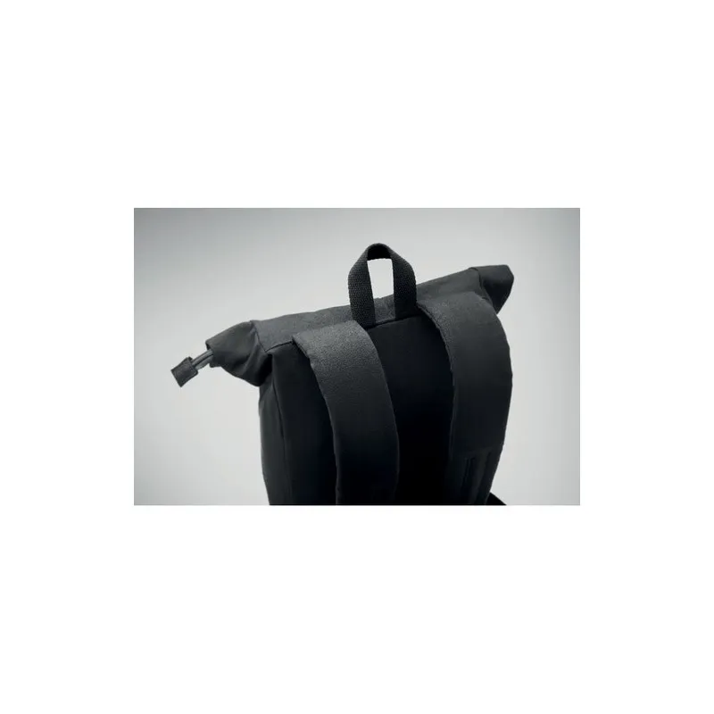 Sac à dos personnalisé écologique pour ordinateur 15' KOPER ROLL Matières : coton biologique Taille textile : L Couleurs : bleu 