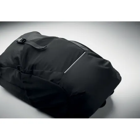 Sac à dos de randonnée personnalisé 18L écologique BAGGA Matières : coton biologique Taille textile : XXL Couleurs : écru objet 