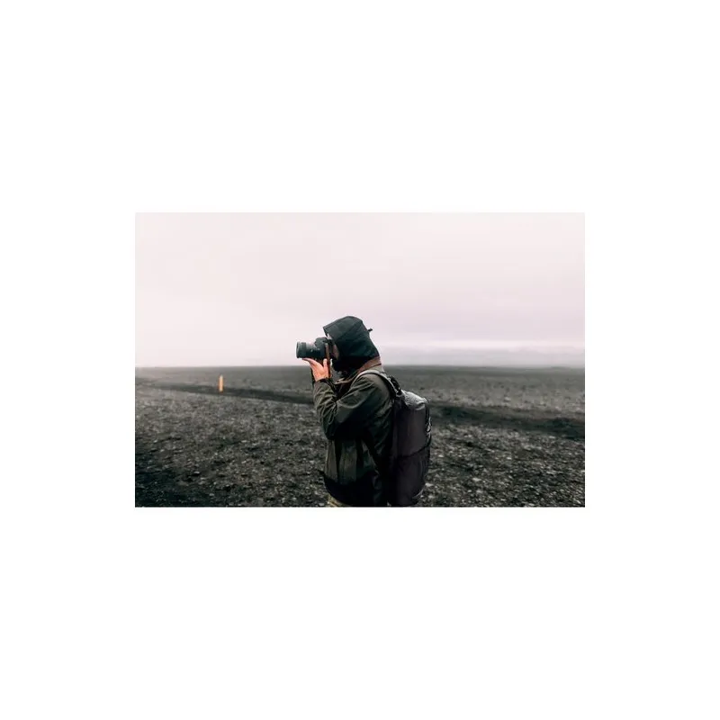 Sac à dos de randonnée personnalisé 18L écologique BAGGA Matières : coton biologique Taille textile : XXL Couleurs : écru cadeau