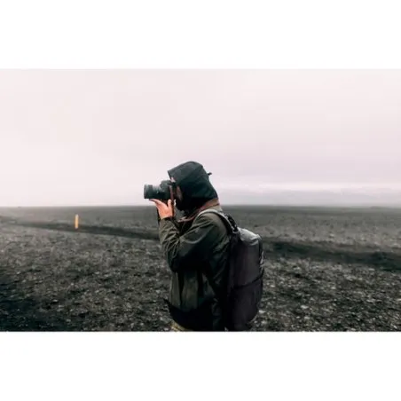 Sac à dos de randonnée personnalisé 18L écologique BAGGA Matières : coton biologique Taille textile : XXL Couleurs : écru cadeau