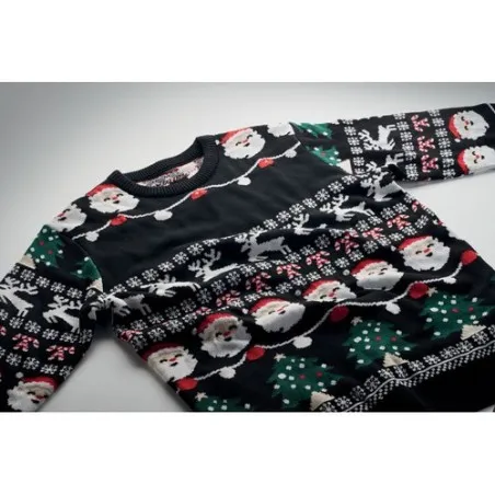 Pull LED de Noël L/XL - Brillez en Fête !