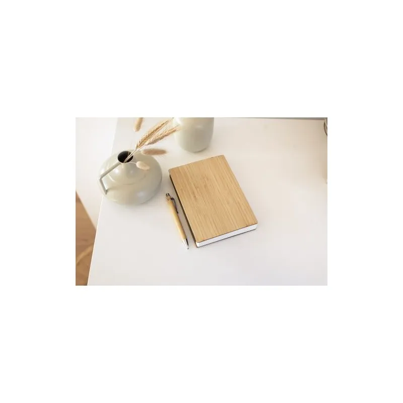 Carnet A5 Écologique en Bambou Personnalisé - Jo, Idéal Cadeau pas cher Matières : polyester Couleurs : rouge Contenance : 18 L 