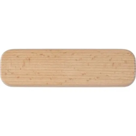 Stylo bille écologique en bois de hêtre personnalisé Tobias - Chic et durable Matières : Synthétique Couleurs : rose