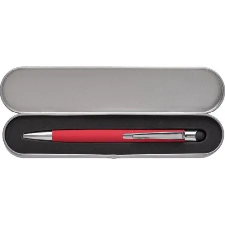 Stylo bille personnalisé multifonction en aluminium Thea Matières : aluminium Couleurs : argenté personnalisation sur mesure