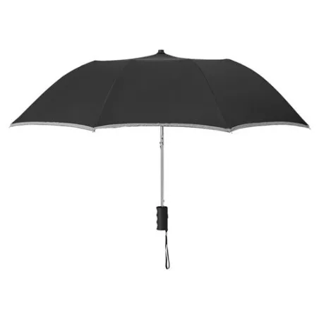 Parapluie pliable personnalisé 53 cm - NEON Matières : polypropylène (PP) Couleurs : noir
