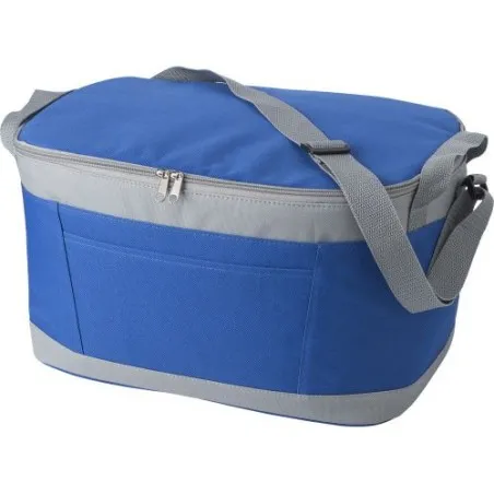 Sac isotherme personnalisé en polyester - Grace Matières : PET recyclé Couleurs : bleu goodies publicitaire durable