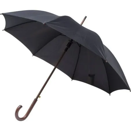 Parapluie personnalisé en polyester 170T - Barry Matières : ABS Couleurs : bleu personnalisable avec votre logo