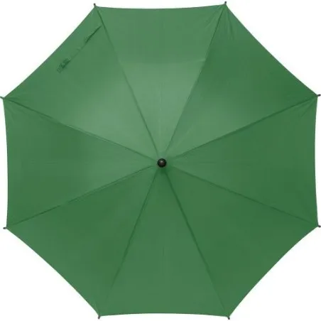 Parapluie personnalisé en polyester 170T - Barry Matières : ABS Couleurs : rouge cadeau entreprise pas cher