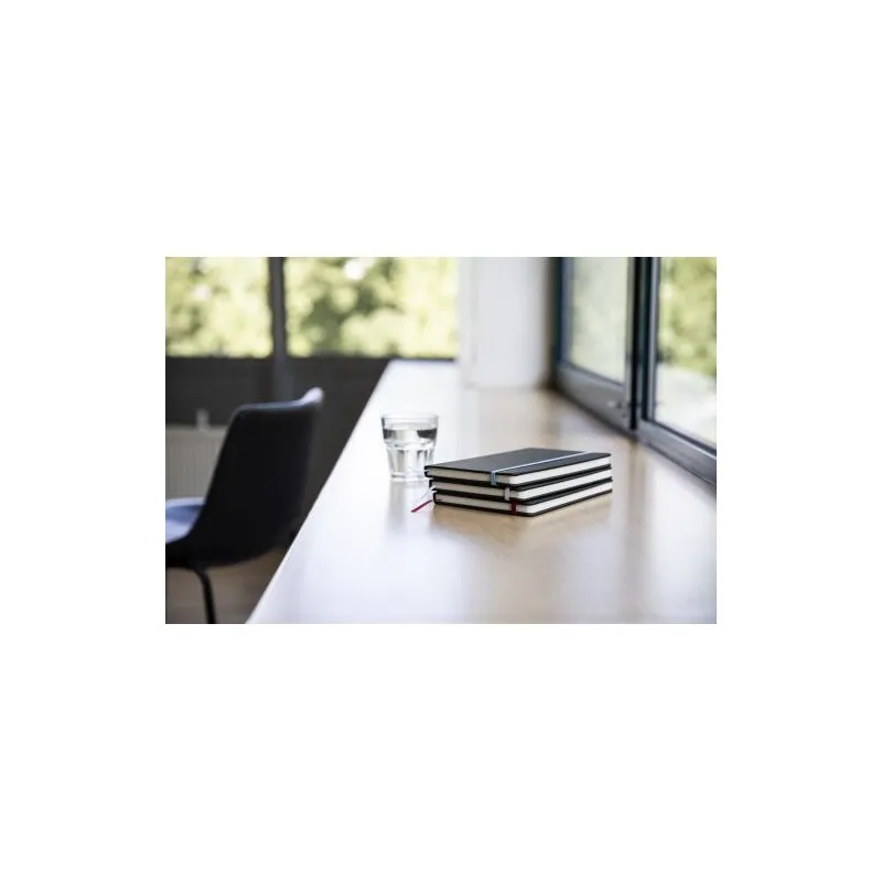 Carnet A5 personnalisé en PU - Charlene, idéal pour le bureau à petit prix Matières : aluminium recyclé  Couleurs : argenté cade