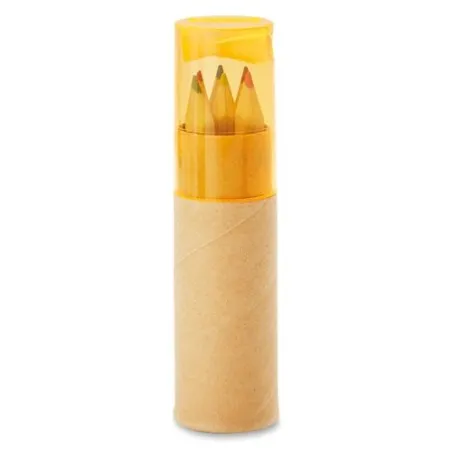 Tube de 6 Crayons de Couleur PETIT LAMBUT