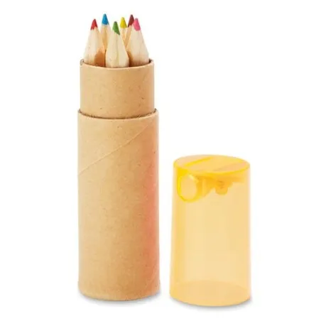 Tube de 6 Crayons de Couleur PETIT LAMBUT