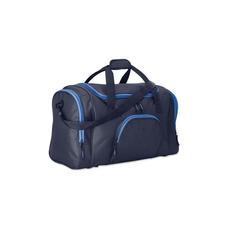 Sac de sport personnalisé 600D - LEIS Matières : bambou Couleurs : beige goodies publicitaire événementiel