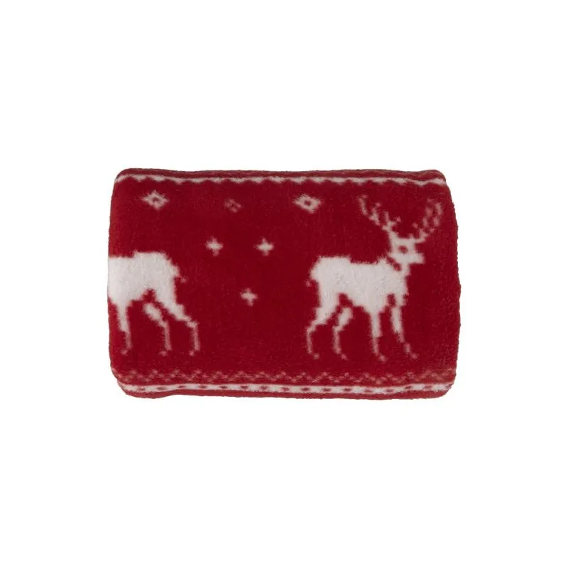 Plaid polaire écologique 180 g/m² Jane Matières : coton organique Taille textile : S Couleurs : bleu cadeau entreprise pas cher