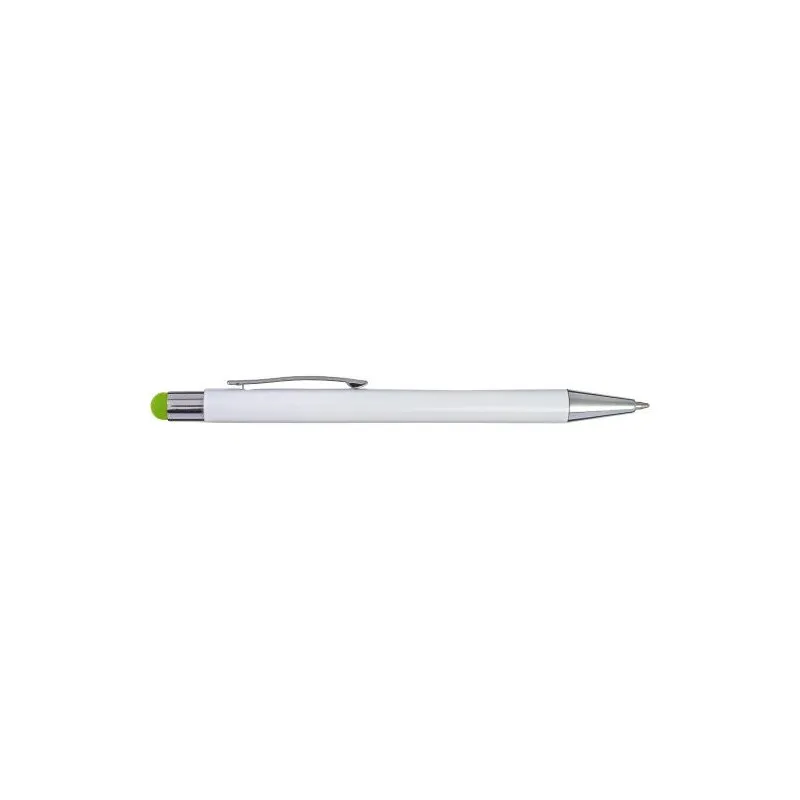 Stylo bille personnalisable en ABS et aluminium - Lise Matières : coton organique Taille textile : XS Couleurs : bleu