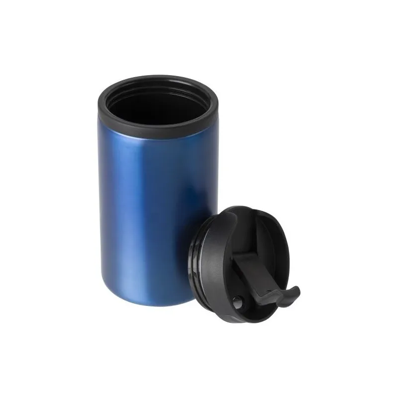 Mug isotherme en acier inoxydable personnalisé et pratique Gisela Matières : coton organique Taille textile : XXL Couleurs : bla