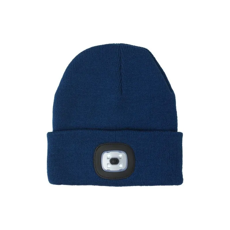 Bonnet acrylique personnalisé avec lampe COB - Vivian, idéal pour offrir à petit prix Matières : coton organique Taille textile 