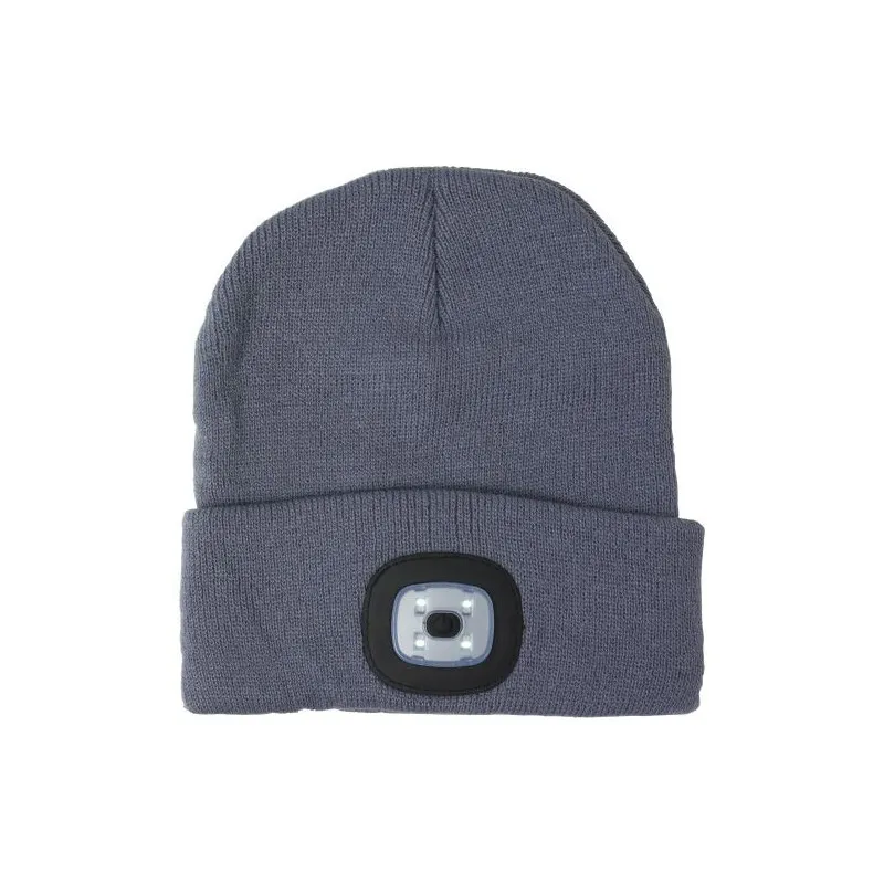 Bonnet acrylique personnalisé avec lampe COB - Vivian, idéal pour offrir à petit prix Matières : coton organique Taille textile 