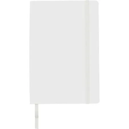 Carnet A5 personnalisé avec couverture souple en PU - Mireia Matières : coton organique Taille textile : XS Couleurs : bleu mari