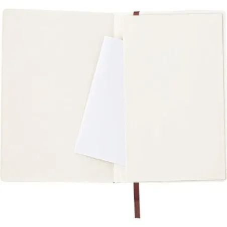 Carnet A5 personnalisé avec couverture souple en PU - Mireia Matières : coton organique Taille textile : XS Couleurs : bleu mari