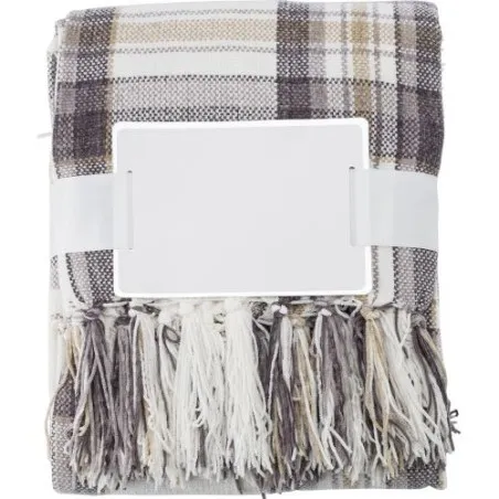 Plaid personnalisé en polyester - Couverture de qualité Ayana pas cher Matières : coton organique Taille textile : XL Couleurs :