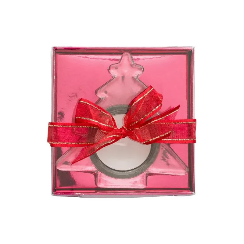 Porte-bougie en verre Casey - Élégance & Chaleur