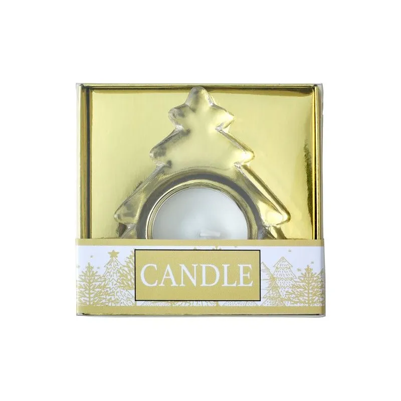 Porte-bougie en verre Casey - Élégance & Chaleur