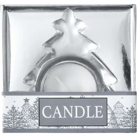 Porte-bougie en verre Casey - Élégance & Chaleur