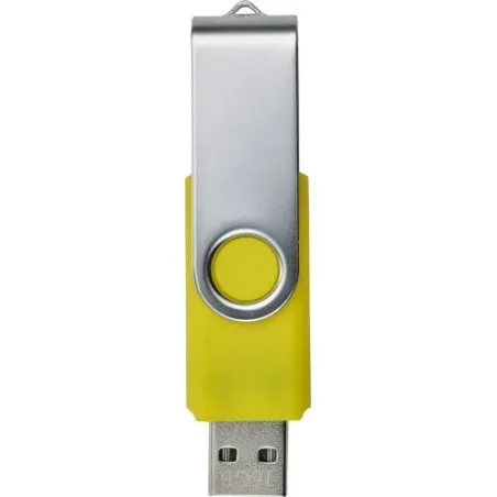 Clé USB personnalisée Twist 2.0 - 16 Go ou 32 Go | Lex Matières : polyester Taille textile : S Couleurs : bleu livraison express