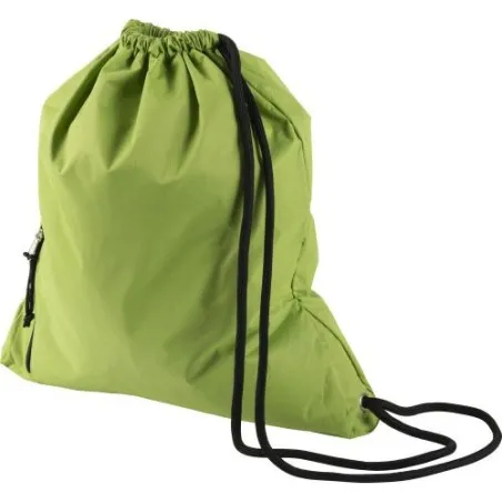 Sac à dos personnalisé en pongée idéal pour le sport - Elise Matières : acier inoxydable Couleurs : vert goodies publicitaire év