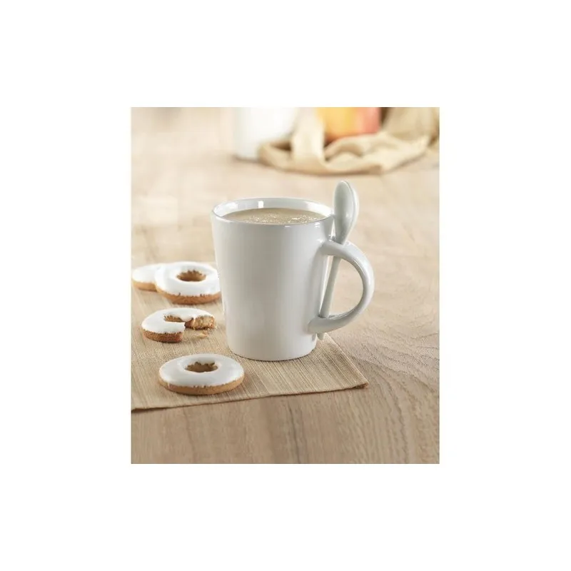 Mug Personnalisé de Sublimation Écologique - SUBLIMKONIK Matières : métal Couleurs : noir cadeau entreprise pas cher