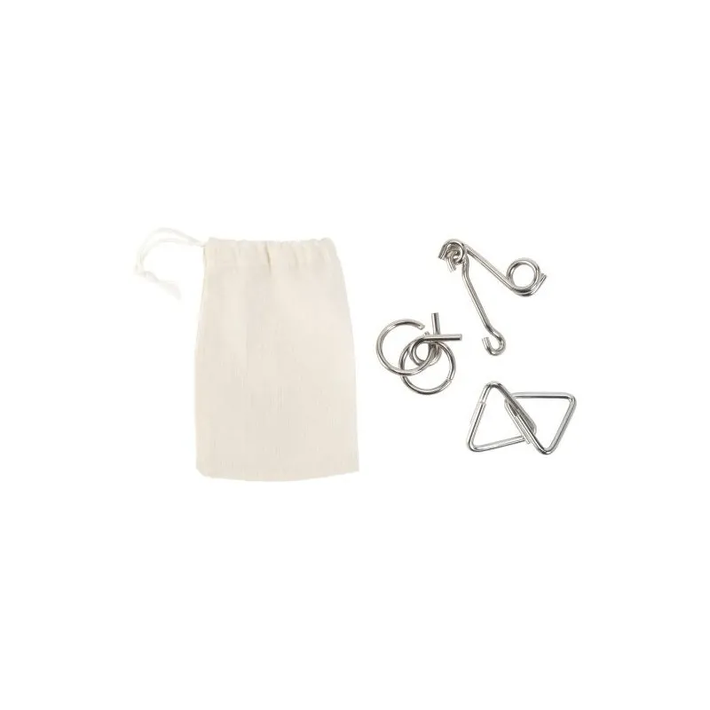 Set de 3 jeux de réflexion Nilo